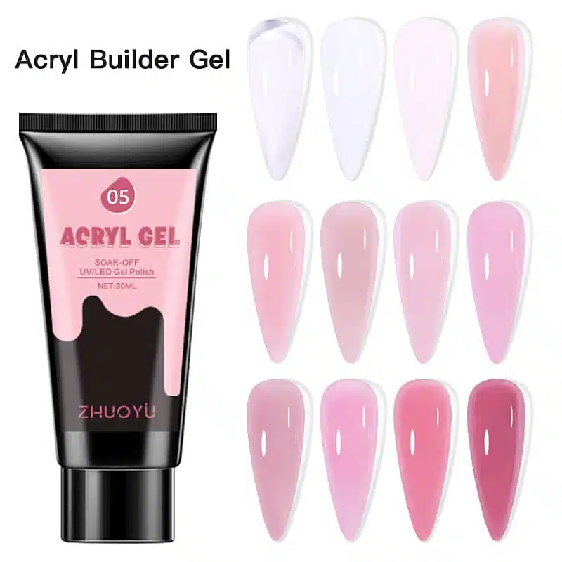 12-Color Poly Gel Collection | OEM/ODM Private Label Nail Extension Gel