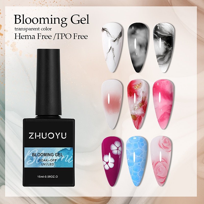ZHUOYU Blooming Gel | OEM/ODM, HEMA/TPO-Free, Quick Smudging – EU Bulk & Custom Logo Supply