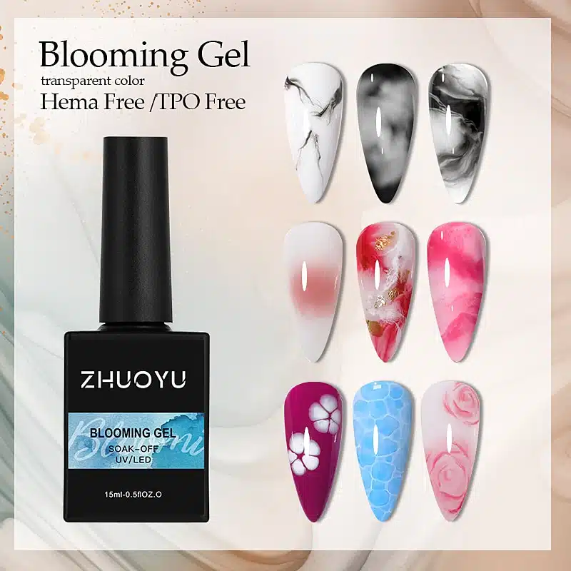 ZHUOYU Blooming Gel | OEM/ODM, HEMA/TPO-Free, Quick Smudging – EU Bulk & Custom Logo Supply